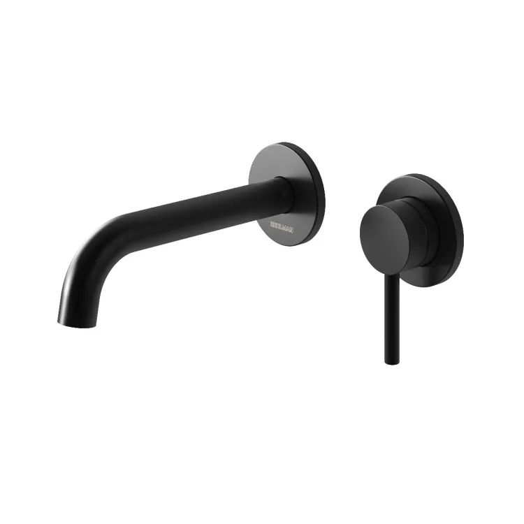 Kohlman Podtynkowa bateria umywalkowa Axel BLACK QW180AB