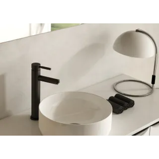 Kohlman Bateria umywalkowa wysoka Roxin Black QB170RB