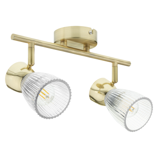 Lampa sufitowa BEST GOLD 2xE14 ML9975