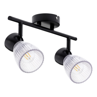 Lampa sufitowa BEST BLACK 2xE14 ML9971