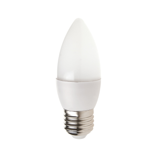 Żarówka LED 7W E27 C37 6000K EKZA0214