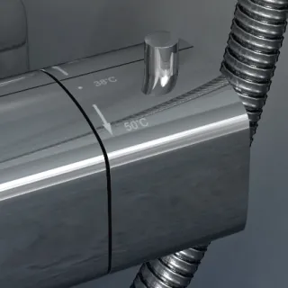 Kohlman Zestaw wannowy z termostatem Foxal QW274F