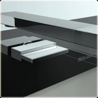 Kohlman Bateria umywalkowa podtynkowa Excelent QW195H-17cm