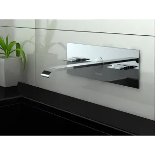 Kohlman Bateria umywalkowa podtynkowa Axis QW195N-17cm