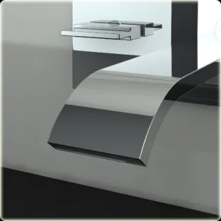 Kohlman Bateria umywalkowa podtynkowa Axis QW195N-17cm