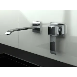 Kohlman Bateria umywalkowa podtynkowa Axis QW183N-20cm