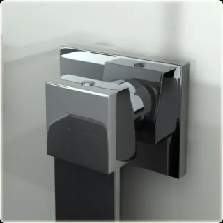 Kohlman Bateria umywalkowa podtynkowa Axis QW180N-17cm