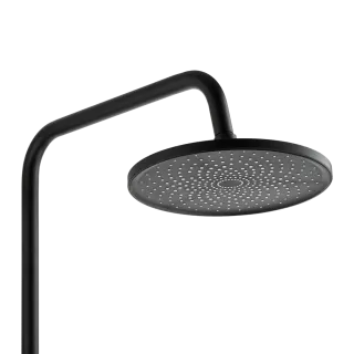 Invena DESZCZOWNIA RIKIA CZARNA AU-24-104-G