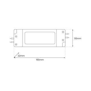 ZASILACZ LED 60W IP44 EKZAS0420