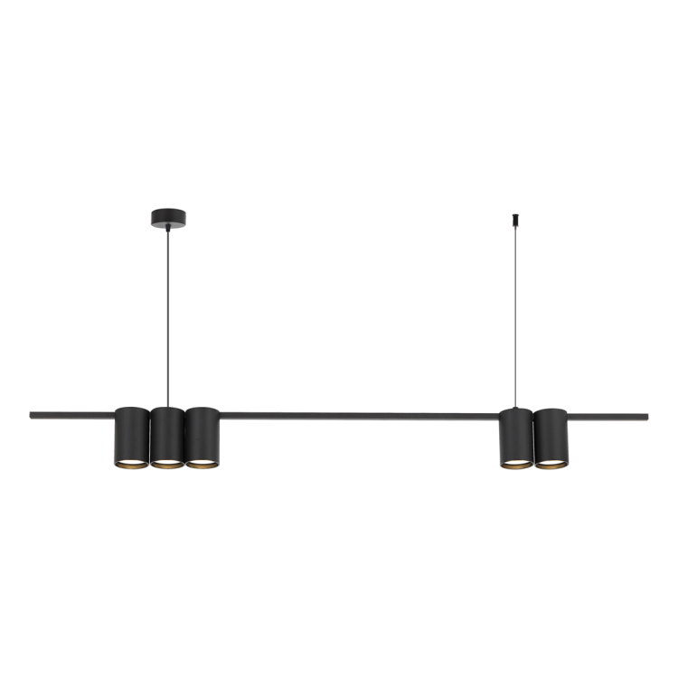 Lampa wisząca (listwa) GENESIS BLACK 5xGU10 ML0367