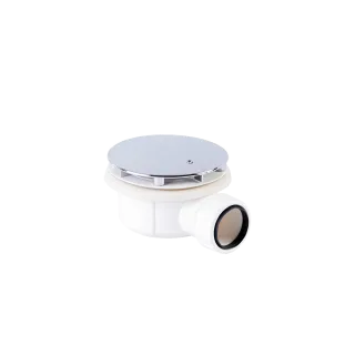 Excellent Zero syfon do brodzika 90 mm z pokrywą, chrom INEX.1716.90