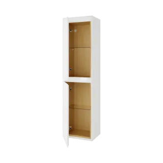 Excellent Finli szafka wisząca boczna 150 cm, wysoka, biały połysk MLEX.1201.400.WHWH