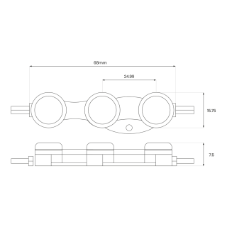 MODUŁ LED EKO-SSPRO3 6500K EKM0559