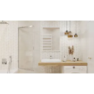 Excellent Kuadro lustro łazienkowe 80x60 cm prostokątne, biały mat DOEX.KU080.060.WH