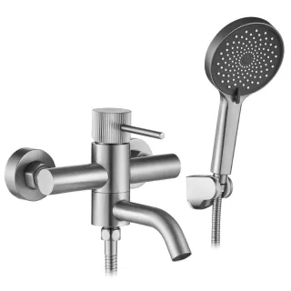 Rea BATERIA WANNOWA LUNGO STRIPE NIKIEL SZCZOTKOWANY...