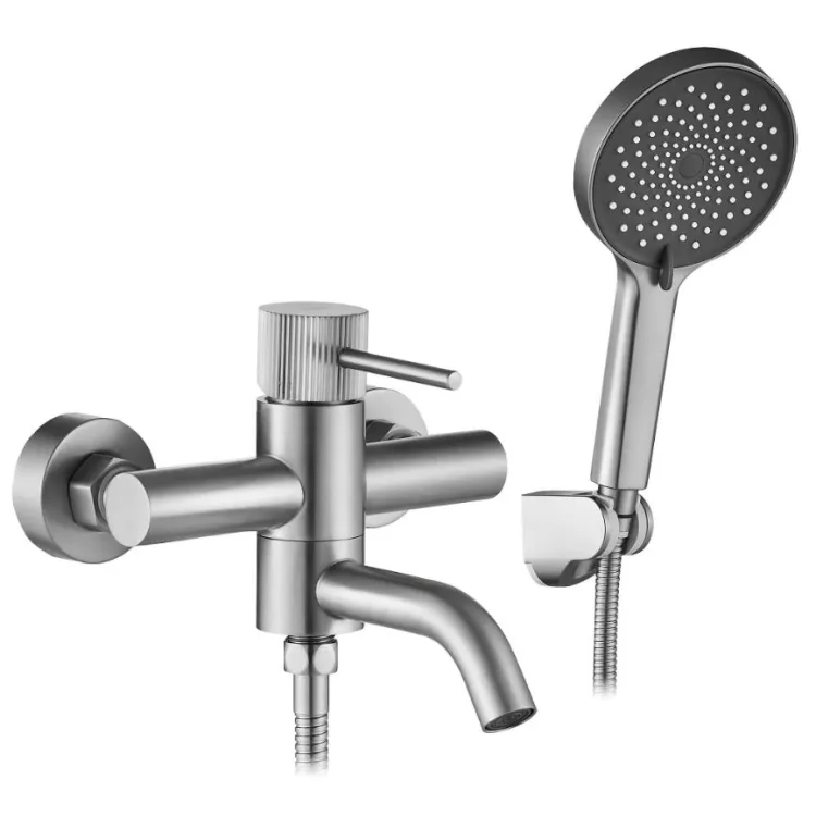 Rea BATERIA WANNOWA LUNGO STRIPE NIKIEL SZCZOTKOWANY REA-B8057