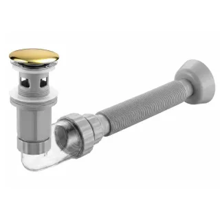 Rea SYFON UMYWALKOWY FLOW ZŁOTY REA-A9491