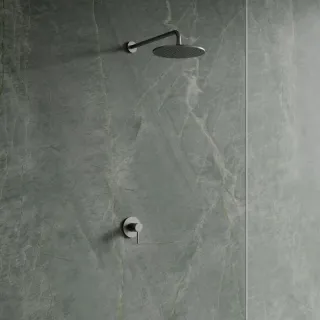 Omnires Y system prysznicowy podtynkowy, nikiel szczotkowany SYSY36NI