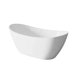 Invena WANNA WOLNOSTOJĄCA 170 CM ASTRI Z SYFONEM AN-03-170-F