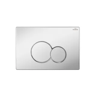 Invena ZESTAW PODTYNKOWY WC GLAMOUR Z PRZYCISKIEM 601 CHROM CK-92-011