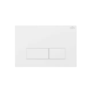 Invena ZESTAW PODTYNKOWY WC GLAMOUR Z PRZYCISKIEM 603 BIAŁY CK-92-032