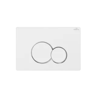 Invena ZESTAW PODTYNKOWY WC LIMNOS Z PRZYCISKIEM 601 BIAŁY CK-93-012