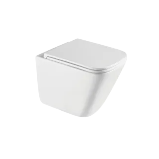 Invena ZESTAW PODTYNKOWY WC FLORINA Z PRZYCISKIEM 601 CHROM CK-94-011