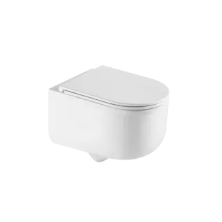 Invena ZESTAW PODTYNKOWY WC KORFU Z PRZYCISKIEM 601 CHROM CK-95-011