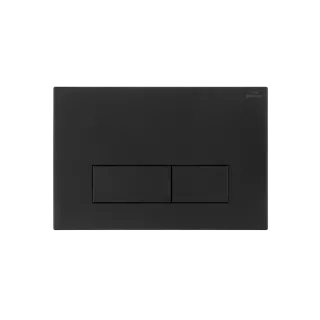 Invena ZESTAW PODTYNKOWY WC MALAGA Z PRZYCISKIEM 603 CZARNY CK-96-034