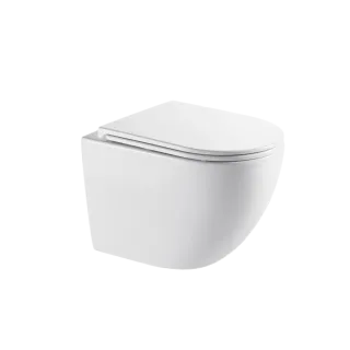 Invena ZESTAW PODTYNKOWY WC ASTRI Z PRZYCISKIEM 601 BIAŁY CK-87-012