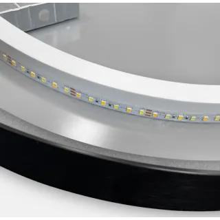 Rea LUSTRO LED OVL BLACK 50X100CM HOM-02505