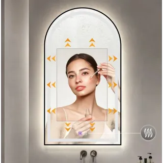 Rea LUSTRO LED DASH BLACK 60X100CM HOM-06504