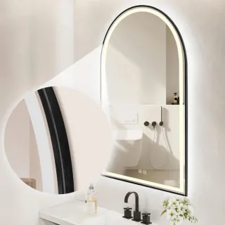 Rea LUSTRO LED DASH BLACK 60X100CM HOM-06504