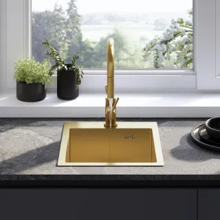 Rea ZLEWOZMYWAK LEO 40 BRUSH GOLD ZLE-06001