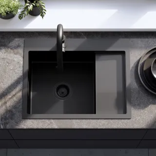 Rea ZLEWOZMYWAK FIN BLACK ZLE-06014