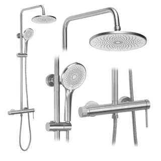 Rea ZESTAW NATRYSKOWY JS-H7023N FOSS CLIF NIKIEL SZCZO REA-P5646