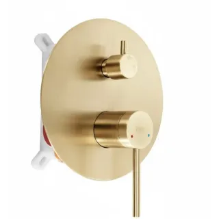 Rea ZESTAW PODTYNKOWY JS-7029BG FOSS CLIF ZŁOTY SZCZOT REA-P5647