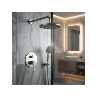 Rea ZESTAW NATRYSKOWY PODT FOSTER NIKIEL SZCZOTK + BOX REA-P6440