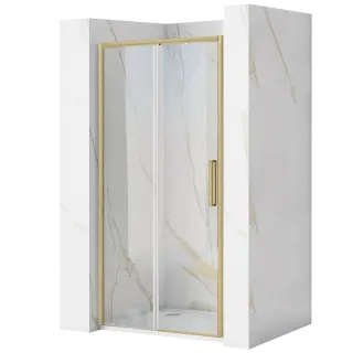 Rea DRZWI PRYSZNICOWE RAPID SLIDE BRUSH GOLD 160 REA-K9381