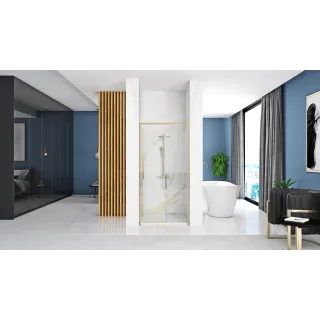 Rea DRZWI PRYSZNICOWE RAPID SLIDE BRUSH GOLD 160 REA-K9381