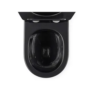 Rea WC - CARLO MINI TORNADO BLACK GOLD EDGE REA-C4695