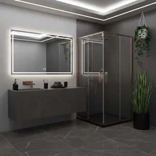 Rea KABINA CITY BRUSH COPPER 80x100 REA-K6981