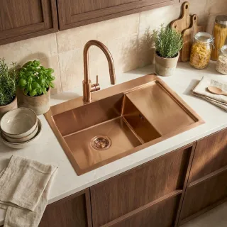 Rea ZLEWOZMYWAK FIN BRUSH COPPER ZLE-06018