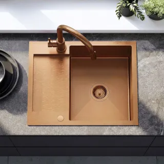 Rea ZLEWOZMYWAK PAUL BRUSH COPPER ZLE-06017