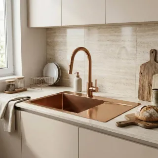 Rea ZLEWOZMYWAK FIN BRUSH COPPER ZLE-06018