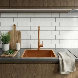 Rea ZLEWOZMYWAK LEO 50 BRUSH COPPER ZLE-06015