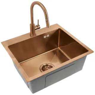 Rea ZLEWOZMYWAK LEO 50 BRUSH COPPER ZLE-06015