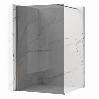 Rea ŚCIANKA PRYSZNICOWA FLEXI 90 cm GREY 1/2 REA-K9985