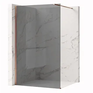 Rea ŚCIANKA PRYSZNICOWA FLEXI 110 cm GREY 1/2 REA-K9983