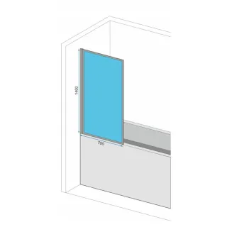 Rea PARAWAN WANNOWY LAGOS RUCHOMY CHROM 70 REA-W7639